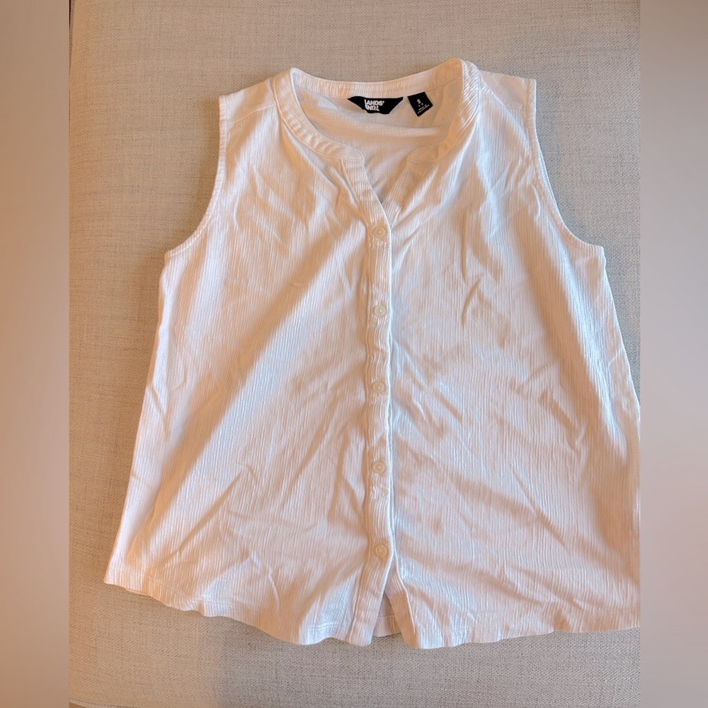 Lands End Button Down - image 2